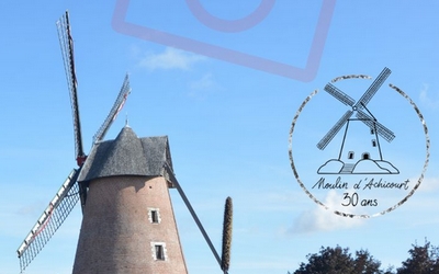 Concours photo : « Votre regard sur… » le moulin d’Achicourt